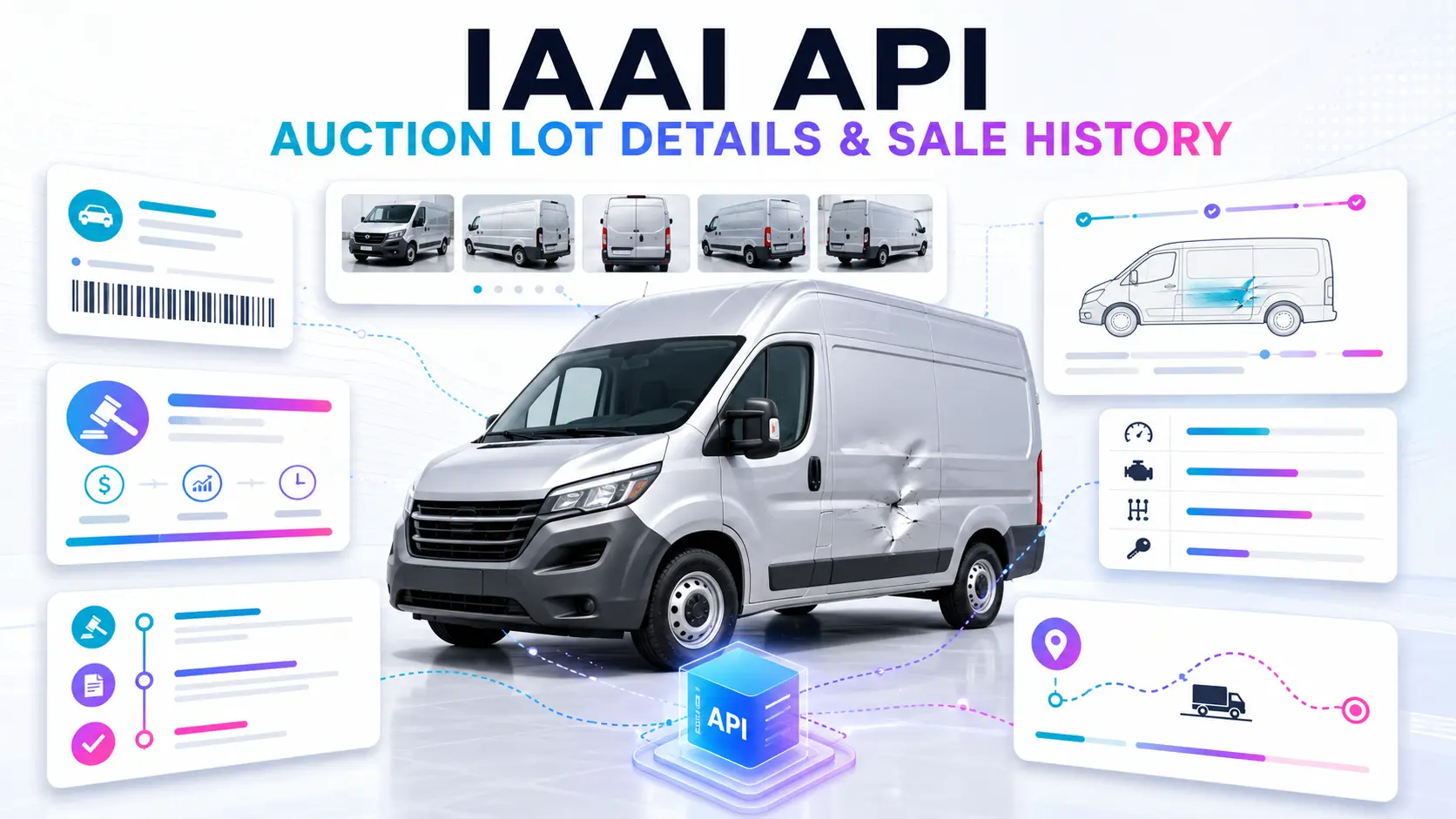 IAAI API for Auction Lot Details, Vehicle Data and Sale History