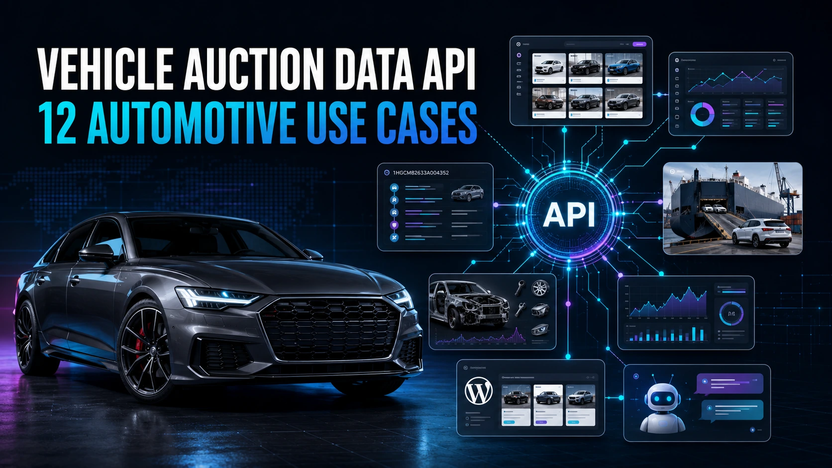 Vehicle Auction Data API Use Cases | 12 Automotive Products